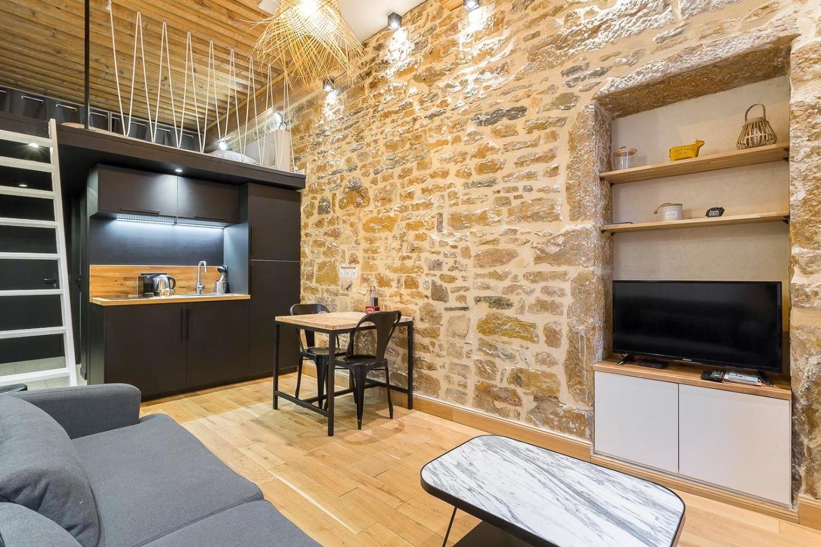 Hamac Suites - Studio Ainay 1 - Hyper Centre Lyon - 2 Personnes Εξωτερικό φωτογραφία